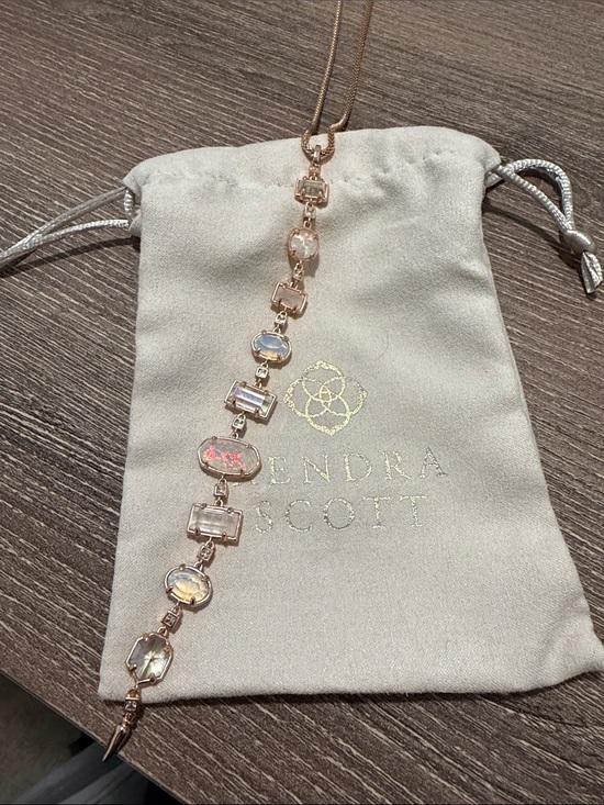 Kendra Scott Jewelry - Kendra Scott Rose Gold Iridescent Opal Multi-Stone Necklace